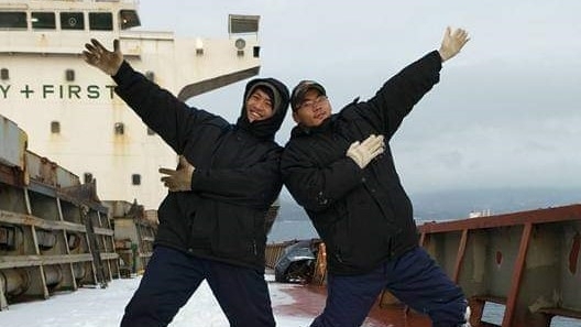 Thuyền viên Công ty Vận tải biển VIMC: 