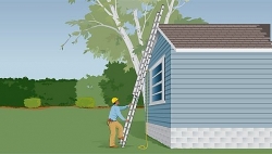 Biện pháp an toàn khi sử dụng thang trong lao động