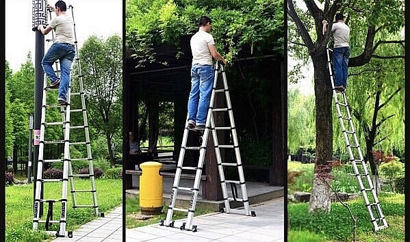 Biện pháp an toàn khi sử dụng thang trong lao động