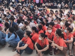 Công đoàn phối hợp giải quyết sự việc 600 công nhân ngừng việc tập thể