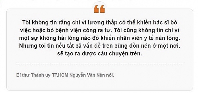 Viên chức y tế nghỉ việc có phải chỉ do lương thấp?