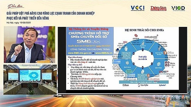 Ông Nguyễn Trọng Đường, Vụ Quản lý doanh nghiệp, Bộ Thông tin và Truyền thông.