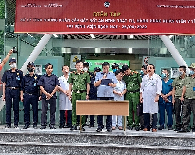 Công an - bác sĩ 'bắt tay' xử lý những kẻ gây mất an ninh bệnh viện