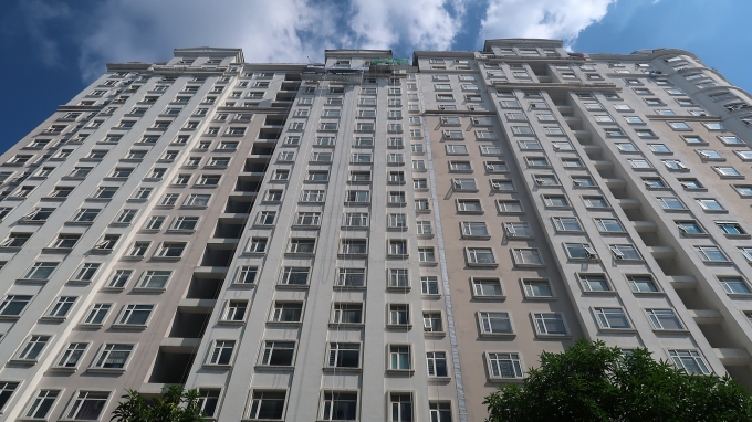 Cược mạng sống với nghề sơn tường nhà cao tầng ở Hà Nội