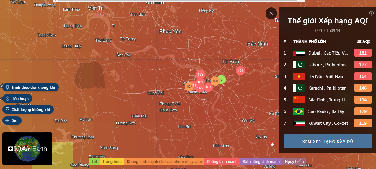 Hà Nội ô nhiễm không khí thứ 3 thế giới: Chuyên gia khuyến cáo gì?
