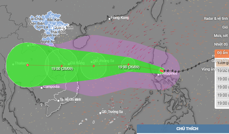 Siêu bão Noru và các chỉ đạo ứng phó đảm bảo an toàn