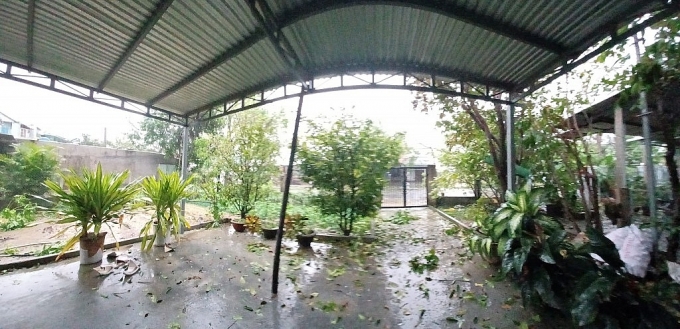 Bão Noru đổ bộ vào đất liền, gió giật kinh hoàng