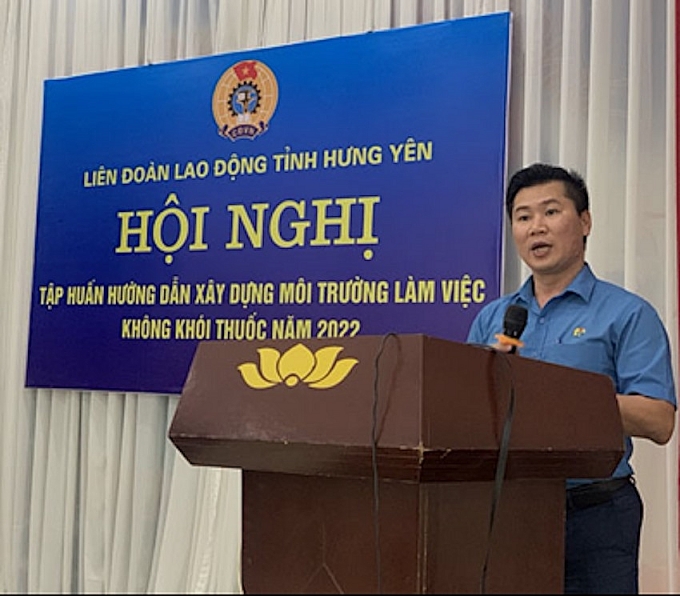 Hướng dẫn xây dựng môi trường làm việc không khói thuốc lá