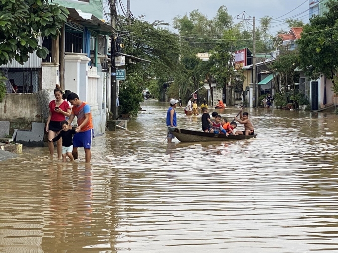Quảng Nam có hơn 4.000 nhà ngập, 1 người chết do ảnh hưởng mưa bão