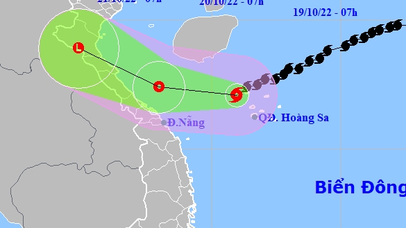 Bão số 6 gây gió mạnh, sóng lớn trên biển, đề phòng lũ quét, sạt lở đất