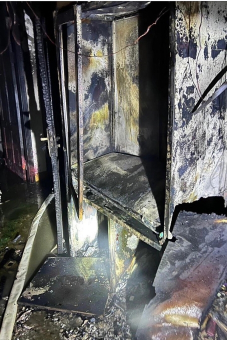 Nhiều tài sản bị cháy rụi. Ảnh: CTV