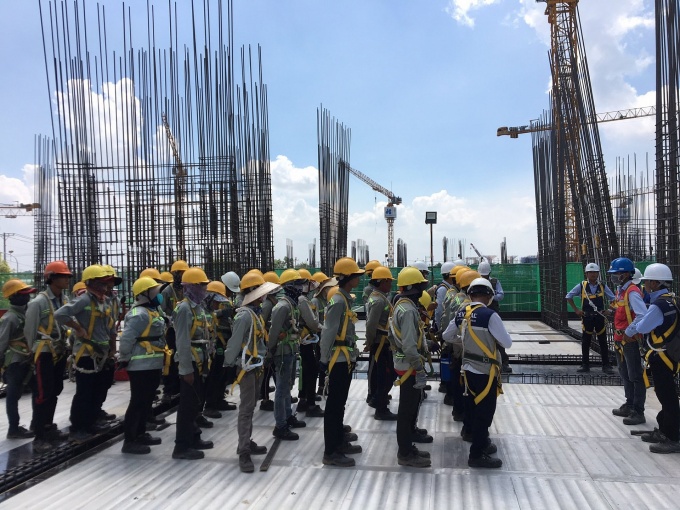 Giải pháp về an toàn, vệ sinh lao động với các doanh nghiệp thi công xây dựng