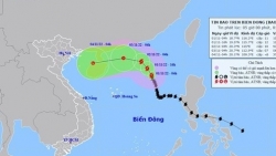 Bão số 7 suy yếu thành áp thấp nhiệt đới, khả năng ít ảnh hưởng đến đất liền nước ta