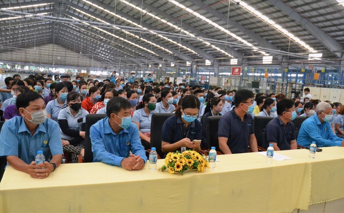 Chưa chốt chính sách hỗ trợ cho hơn 5.000 công nhân sắp mất việc ở An Giang