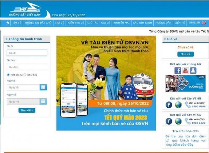 Ngành đường sắt bổ sung thêm 10.000 vé để phục vụ cao điểm Tết