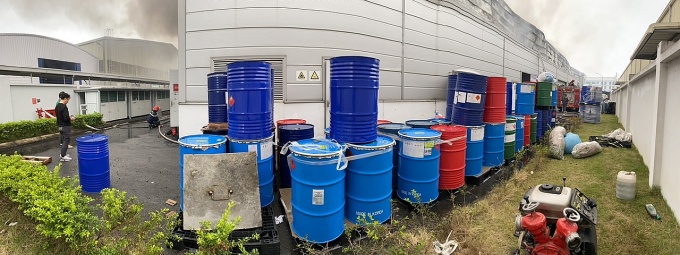 Cháy lớn tại Công ty Hàn Quốc ở Bắc Ninh