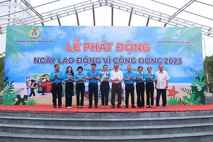 Công đoàn và Hội Liên hiệp Phụ nữ tỉnh Khánh Hòa phát động 