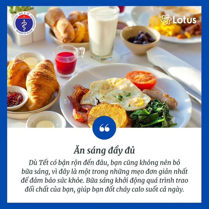 10 cách ăn uống lành mạnh hơn để đón Tết khỏe mạnh, an toàn