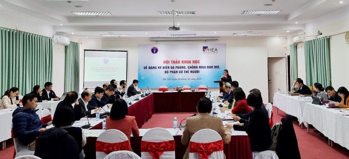 Đề xuất sửa đổi quy định đăng ký hiến và phòng chống mua bán mô, bộ phận cơ thể người