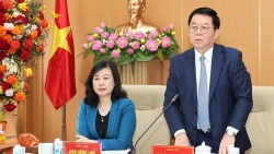 Trưởng Ban Tuyên giáo Trung ương thăm, làm việc với Bộ Y tế