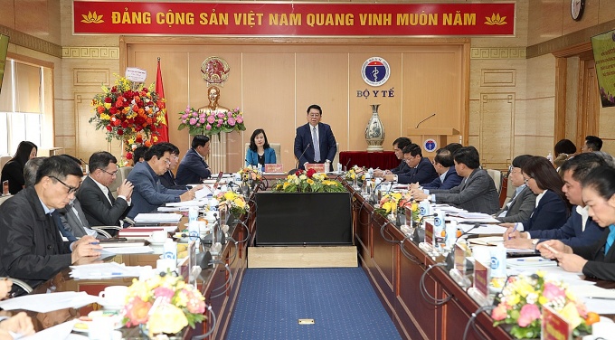 Trưởng Ban Tuyên giáo Trung ương thăm, làm việc với Bộ Y tế