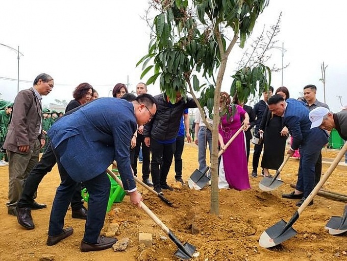 Cùng hưởng ứng Chương trình trồng 1 tỷ cây xanh, 