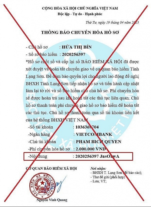 Người lao động cần cẩn trọng trước FanPage giả mạo cơ quan BHXH Việt Nam