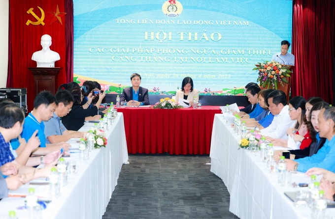 Căng thẳng của NLĐ cần được Công đoàn tham gia với doanh nghiệp có biện pháp cải thiện