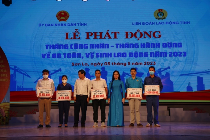 Nhiều hoạt động ý nghĩa trong Tháng Công nhân và Tháng hành động về ATVSLĐ tại Sơn La