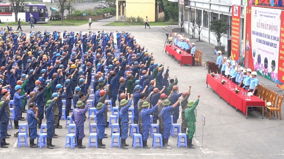 TKV phát động Tháng hành động về An toàn vệ sinh lao động năm 2023