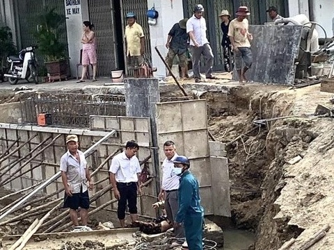 Phú Yên: Nữ công nhân tử vong khi đang làm cầu dân sinh