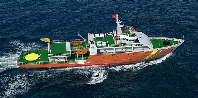 Năm 2024 sẽ tiếp nhận tàu cứu nạn có khả năng hỗ trợ cùng lúc 100 người trên biển