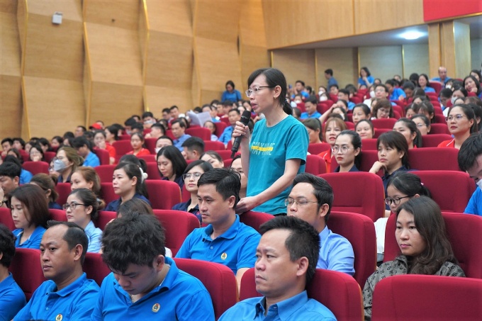 Vấn đề nhà ở xã hội được công nhân lao động đối thoại với Bí thư Thành uỷ  Hải Phòng