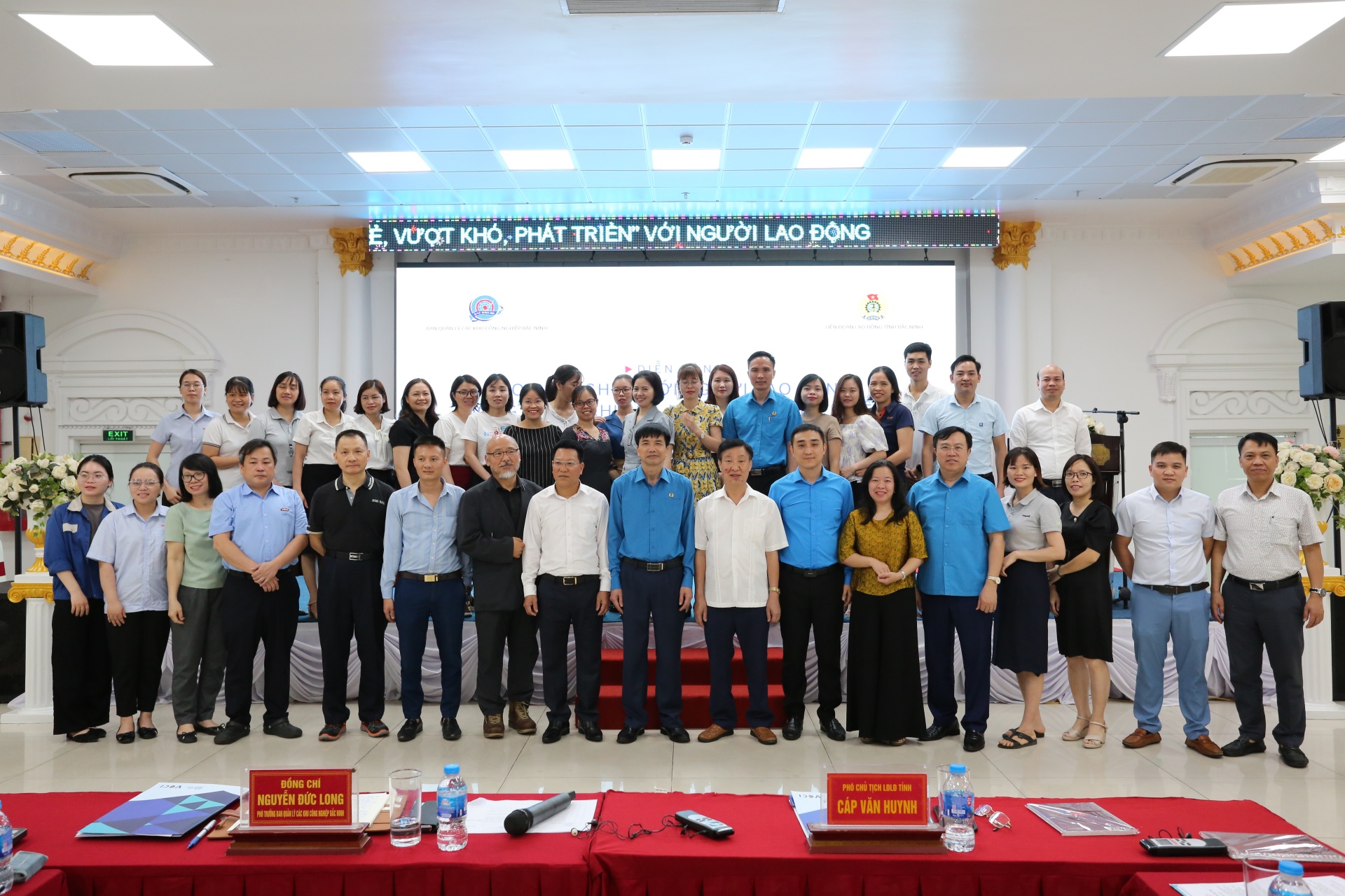 Doanh nghiệp đồng hành, chia sẻ, vượt khó, phát triển cùng NLĐ
