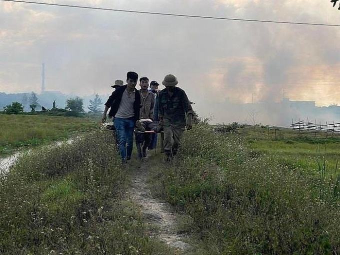 Hà Tĩnh: Ba công nhân bị điện giật thương vong giữa cánh đồng