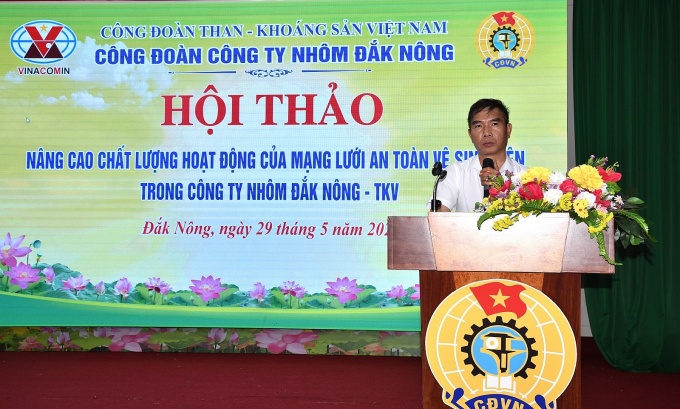 Công ty Nhôm Đắk Nông: An toàn vệ sinh viên phải thực sự có chuyên môn,