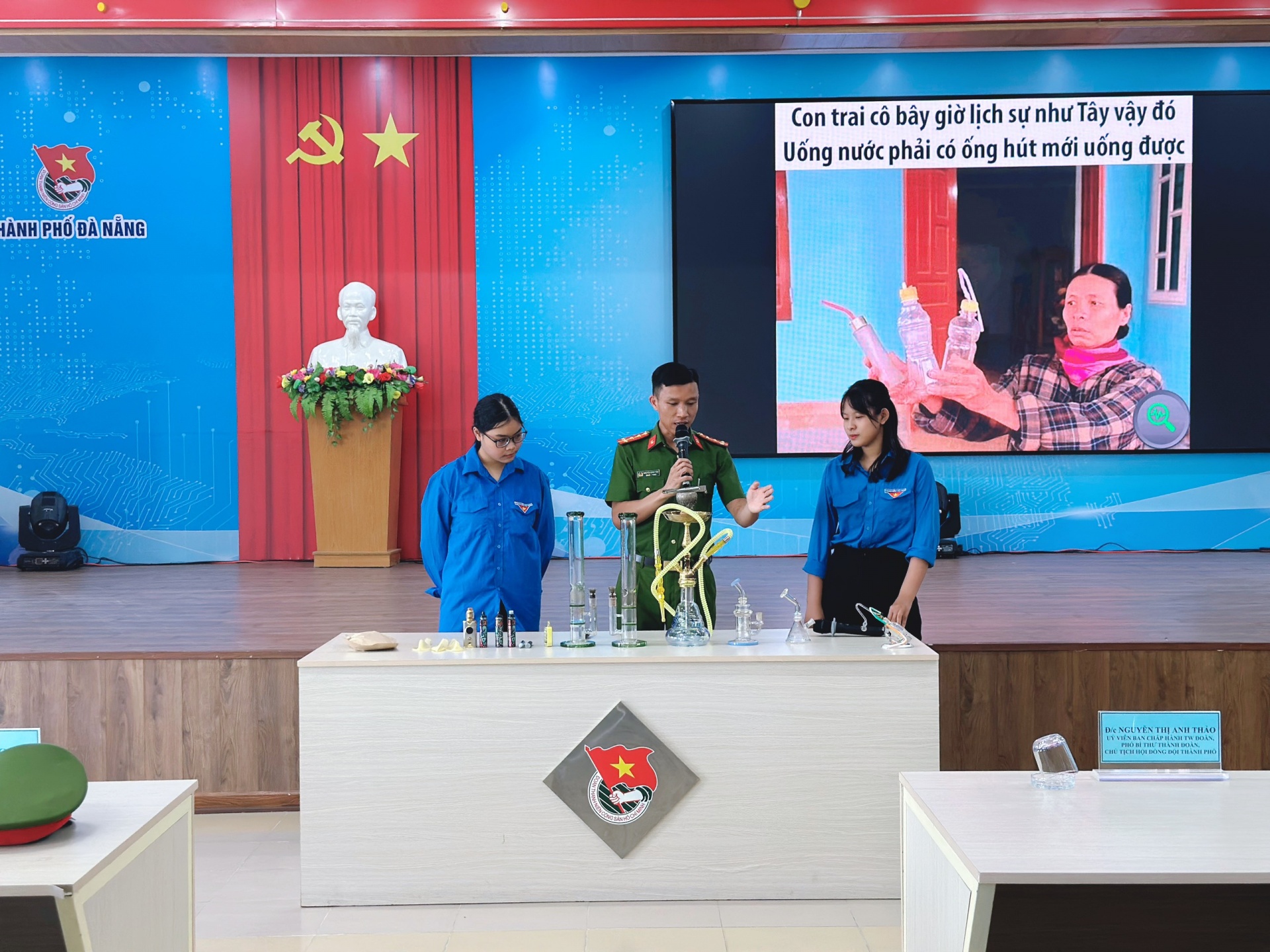 Đà Nẵng: 100 đoàn viên, thanh niên, học sinh tham gia tập huấn, tuyên truyền phòng, chống tội phạm ma túy