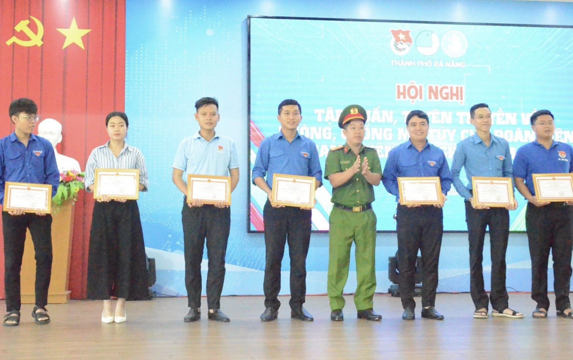 Đà Nẵng: 100 đoàn viên, thanh niên, học sinh tham gia tập huấn, tuyên truyền phòng, chống tội phạm ma túy