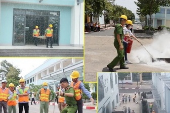 Tập huấn nghiệp vụ phòng cháy chữa cháy cho cán bộ, viên chức, người lao động