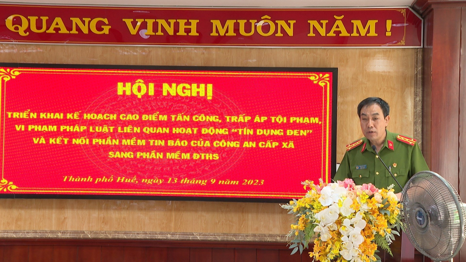 Công an Thừa Thiên Huế mở đợt cao điểm tấn công tội phạm “tín dụng đen”