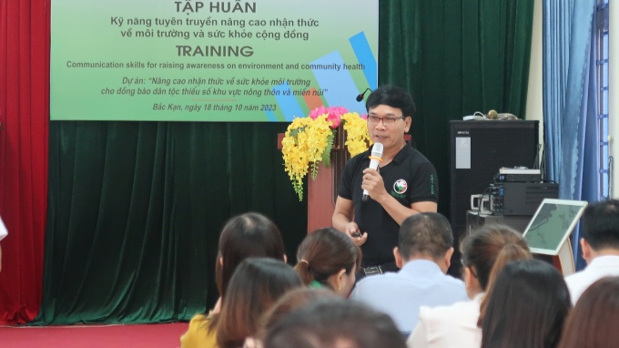 Nâng cao nhận thức về môi trường và sức khỏe cho người dân tộc thiểu số