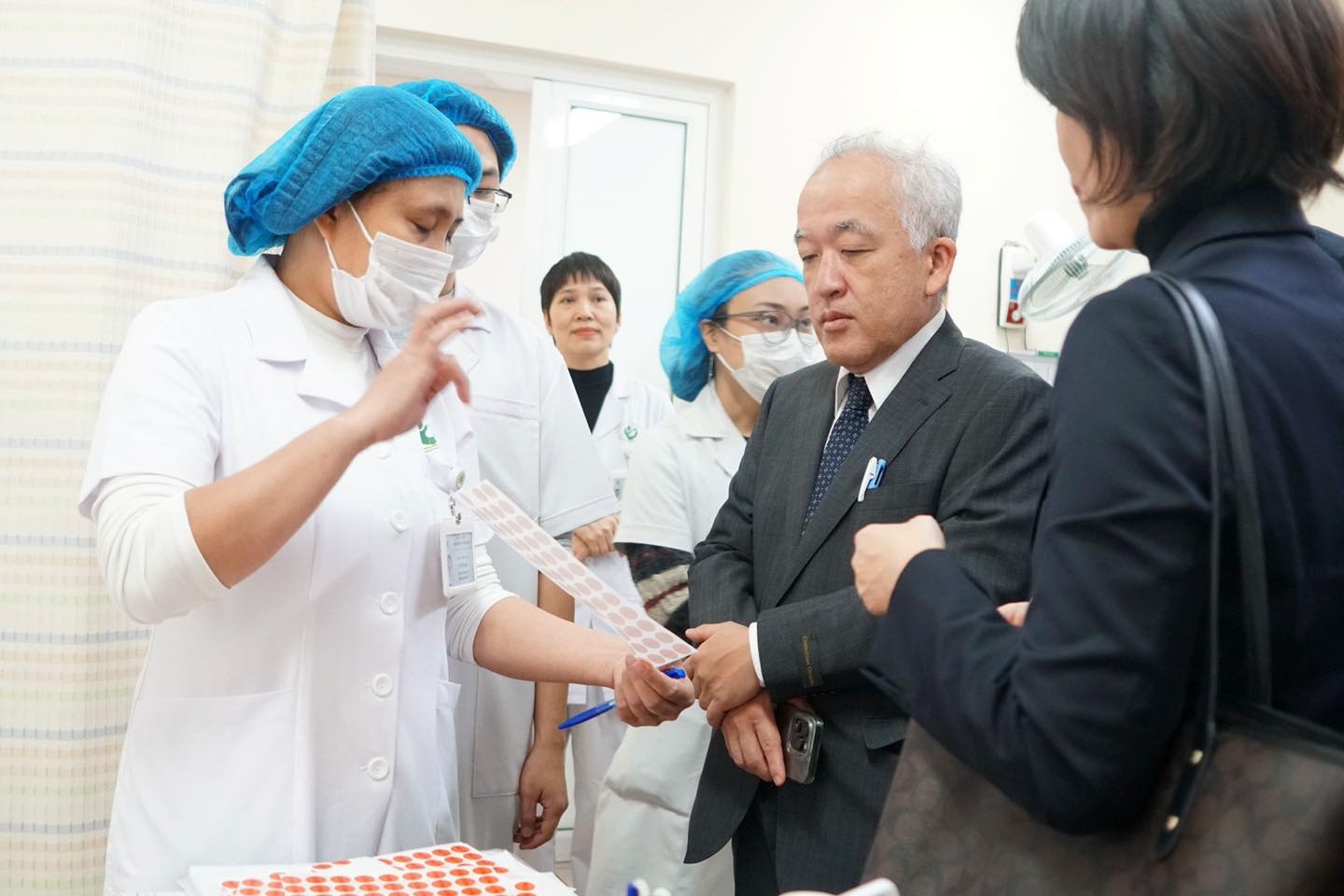 Bệnh viện Phụ Sản Hà Nội tiếp đoàn chuyên gia NCGM (Nhật Bản) đến tham quan và làm việc
