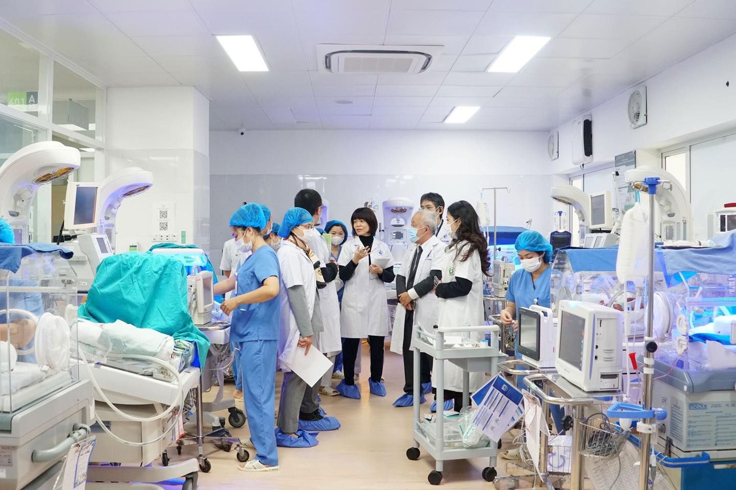 Bệnh viện Phụ Sản Hà Nội tiếp đoàn chuyên gia NCGM (Nhật Bản) đến tham quan và làm việc