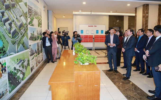 Phó Thủ tướng Trần Hồng Hà thông tin chính sách nhà ở của Đảng, Nhà nước đến công nhân Phó Thủ tướng Trần Hồng Hà thông tin chính sách nhà ở của Đảng, Nhà nước đến công nhân