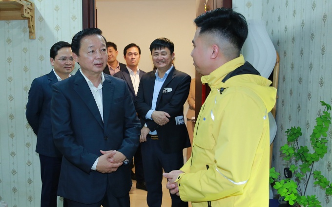 Phó Thủ tướng Trần Hồng Hà thông tin chính sách nhà ở của Đảng, Nhà nước đến công nhân