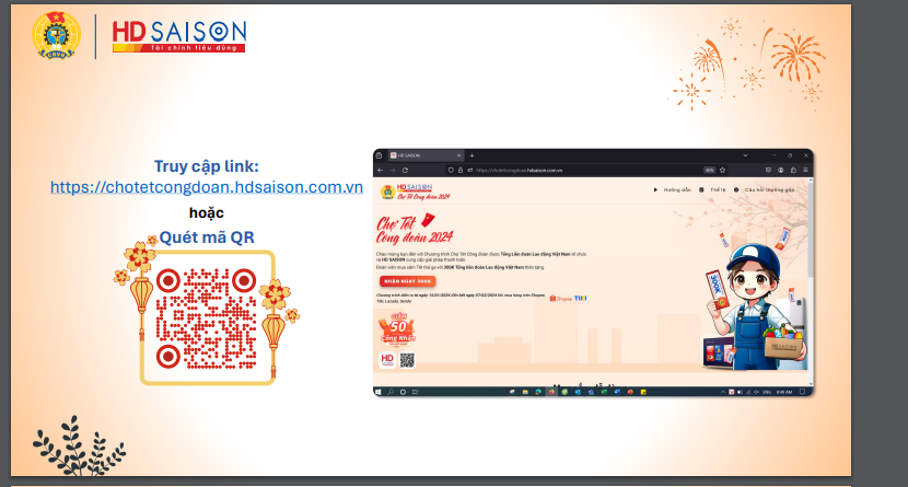 Tài khoản thẻ HD SAISON có 5.000.000 đồng, đoàn viên sử dụng sao cho đúng và an toàn?