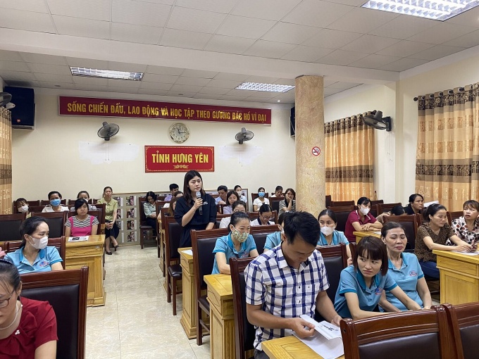 Thúc đẩy sự chủ động chăm sóc sức khoẻ ở lao động nữ di cư