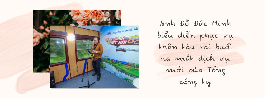 Anh bảo vệ chơi kèn Saxophone