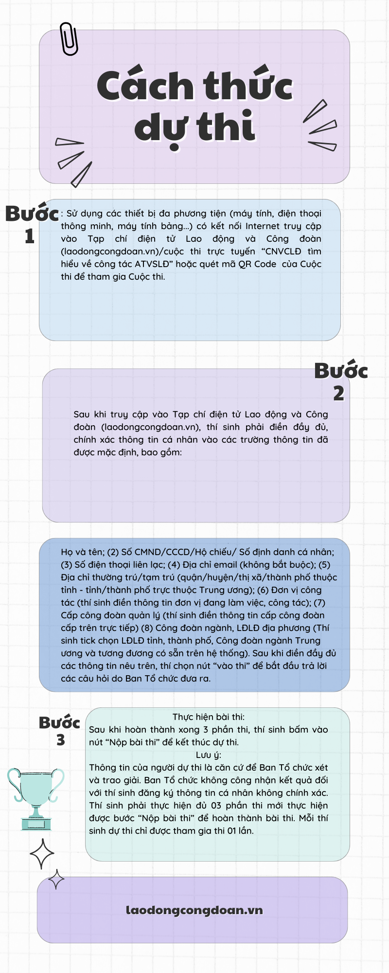Chính thức phát động cuộc thi trực tuyến “CNVCLĐ tìm hiểu về công tác ATVSLĐ”