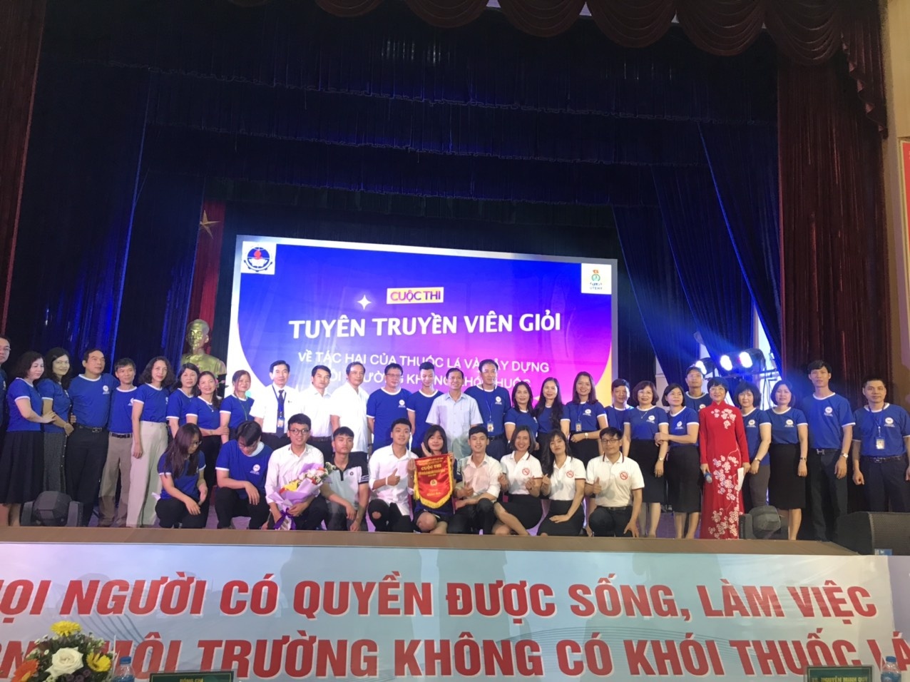 Các cấp công đoàn nỗ lực xây dựng môi trường không khói thuốc lá tại nơi làm việc